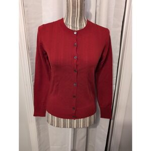 NWT Banana Republic Women's Merino Wool Cardigan Button Down XSmall Preppy Offic